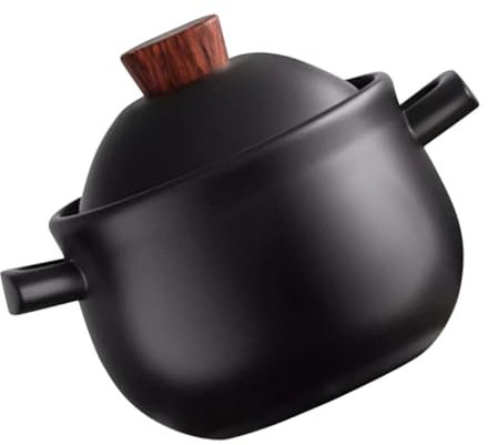 Alipis Casseruola in Ceramica Antiaderente Per Cucinare Pentola Per Stufati Di Zuppa Pentola Per Cucinare Pollo Brasato Per Pranzi e Cene