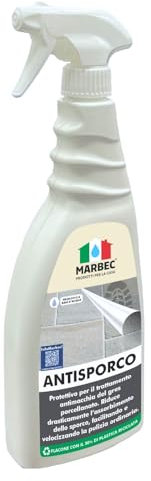 MARBEC ANTISPORCO 750ML Protettivo antimacchia specifico per pavimenti e rivestimenti in gres porcellanato opaco, lucido o lappato.