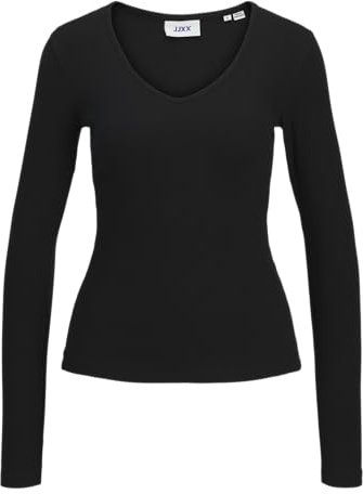 JJXX Jxfreya STR Ls V-Neck Top JRS Noos