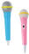 Abaodam Lot De 2 Microphones pour Enfants Jouet en Plastique De Haute Simulation pour Spectacle De Karaoké sur Scène