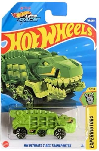 Hot Wheels Let's Race Ultimate T-Rex Transporter [Grün] Experimotoren 4/10 156/250 1:64 Druckguss Auto