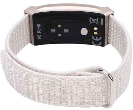 Denash Smart Armband Fitness Tracker, Schlafverfolgung, 1ATM Wasserdicht, 15G Leichtes Design, 40 Tage Standby -Zeit, App -Kontrolle, Wissenschaftliche Verbesserung (Grey)