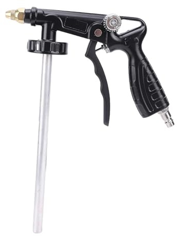 FTVOGUE Grundierungs-Spritzpistole, Pneumatisches Kfz-Sprühgerät aus Edelstahl mit Saugnapf für LKW-Ladefläche, Chassis, Rostschutz, Späneschutz, Lackierung, Heimwerker
