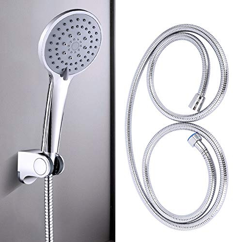 BTOSEP 2 M G1/2 Zoll Gewinde Edelstahl Galvanik Duschschlauch Home Badezimmer Badezubehör