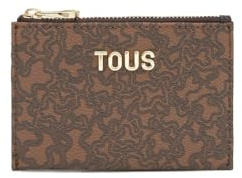 TOUS 2002380743 Kaos Mini Lines Kartenetui, Braun