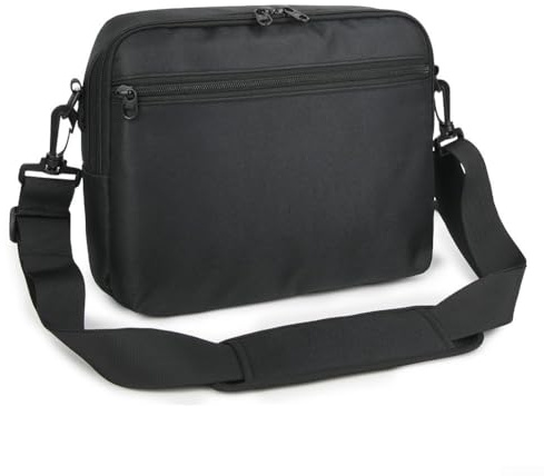 Sac de transport pour lecteur DVD portable de 9,5 à 10,5 pouces avec compartiment pour accessoires Pofoto et lecteur DVD Yoton