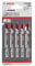 Bosch Professional 5x Lame per seghetto alternativo Expert T 102 BF Clean for PMMA (per Fogli acrilici PMMA, accessorio Seghetto alternativo)