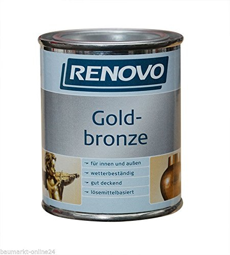 Metallglanzfarbe Goldbronze 125 ml Renovo