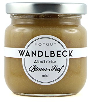 WANDLBECK Birnen Senf (220g Glas)