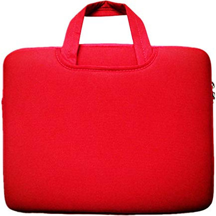 Laptop Sleeve 12 Inch Waterproof Prtective Carrying Case Bag for 12 Acer Samsung Dell HP Lenovo Asus Toshiba Chromebook Compuers,Red