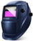 SHYOSUCCE Automatik Schweißhelm, Großes Sichtfeld, Auto Darkening, Variable Abdunklung DIN 9-13, Solar Schweißmaske für MMA, MIG/MAG, Wig/TIG und Polieren, inkl. 5 Ersatzscheiben, Dunkelblau