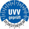 200 Prüfplaketten UVV geprüft Prüfung 30 mm Prüfetiketten 2025-2030