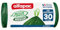 alfapac - 20 sacs-poubelle 30L à lien coulissant résistant- fabriqués en France - bi-matière recyclée & végétale