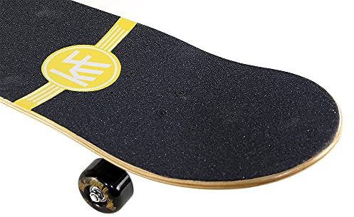 KRF The New Urban Concept KRF Monopatin Metropolis Skateboard, Erwachsene, Unisex, Mehrfarbig, 32 x 8 mm