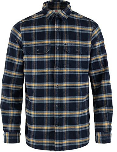 Fjällräven Herren Övik Heavy Flannel Shirt M Langarm-Hemd