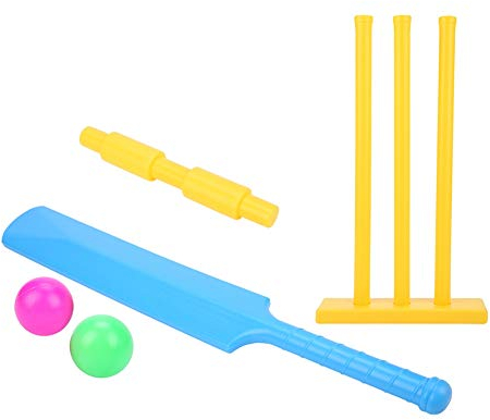 Shanrya Cricket-Set, Cricket-Spielzeug, langlebiges ABS-Cricket-Brettspiel für die Übung der Kinderhand