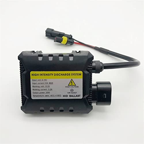 AcarKing Ampoules Source Lumineuse Voiture Kit Ballast Caché Mince Ballast Au Xénon 35 W/55 W H4 H1 H3 H7 H8 H10 H11 H27 HB3 HB4 H13 9005 9006 Ballast xénon (Taille : 35W)