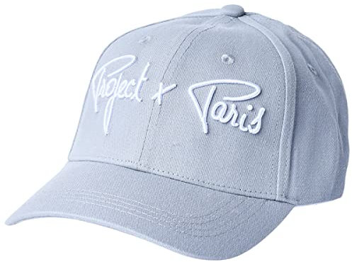 Project X Paris Casquette Ajustable Signature Gris Clair Taille Unique