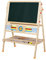 3in1 Kinder Standtafel Kreidetafel Maltafel Magnettafel Whiteboard Zubehör Multifunktions-Staffelei 65x41x89cm