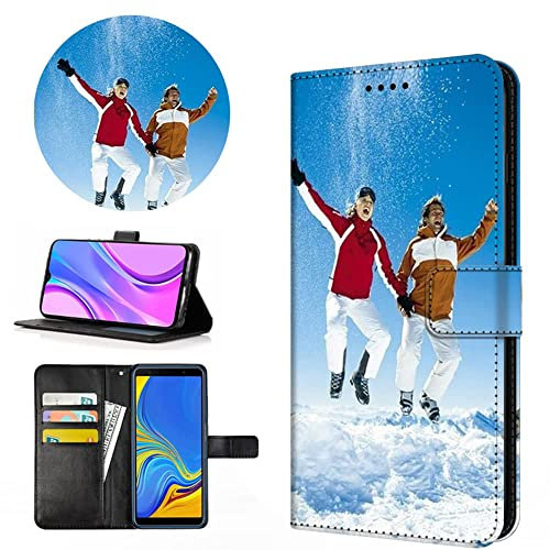 Photos/photos personnalisées, cadeau personnalisé, étui en cuir personnalisé pour Huawei P50 P40 P30 P20 Lite Mate 30 Pro P Smart 2019 Honor 30 40 50 60 Pro X9 X30 Magic 4 Flip Cover Noir