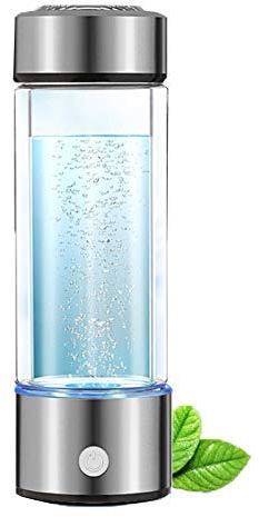 Hydrogen Water Bottle 420ml Generator Portable Hlydrogen Water Ionizer Machine Hydrogen Rich Water Glass Health Cup for Home Travel