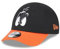 New Era Daffy Duck Cap Kinder Kleinkind Looney Tunes Kappe verstellbar Klett gebogener Schirm schwarz orange - Toddler