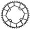 104 BCD - Plato para bicicleta (40T, 42T, 44T, 46T, 48T, 50T, 52T, para 8, 9, 10, 11, 12 velocidades, MTB, BMX, Gravel Bike y bicicleta de carretera (negro 48T)