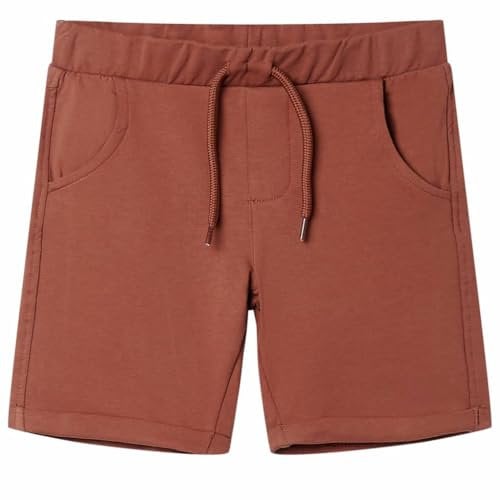 vidaXL Short pour Enfants avec Cordon de Serrage Vêtement Tout-Petits Marron 104