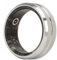 Septpenta Smart Health Ring, Wasserdichter Bluetooth Schlaf Herzfrequenz Blutsauerstoff Tracker Smart Ring mit Fernkamerasteuerung für Android und OS (Silber)(10)