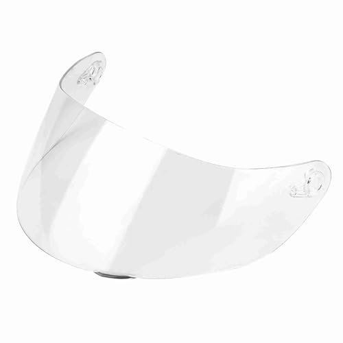 SIXRUN Motorradhelm-Visier, Motorrad-Visier, Helmlinsen-Visier, Beschlagfrei, Kratzfest, für AGV K1 K3 SV K5 (Transparent)