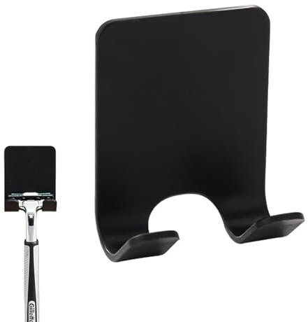 Xvilmaun Support de rasoir pour douche, organisateur de cuisine de salle de bain | Crochets de douche multifonctionnels,Cintre de rasoir Compact et résistant, accessoire de salle de bain peu