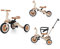 PETITE&MARS Multifunktionales 5-in-1-Dreirad Turbo * Fahrrad * Dreirad * Laufrad * Rutschauto * Lauflernfahrzeug (Desert Sand)
