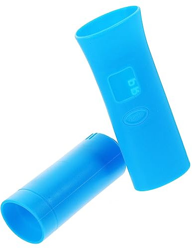 SHOWERORO 2sets Copertura Silicone Completa Per Microfono Protezione Antiscivolo Per Manico Di Microfono Accessorio Pratico Per Ktv Bar e Palcoscenico