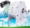 LYDBMYT Generador de imán Permanente sin Engranajes de 48 V y 9000 W, generadores de alternador de CA de Baja Velocidad con Base para Uso en turbinas eólicas y turbinas de Agua