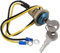 Pizgear Interrupteur d'allumage 8N3679C, interrupteur de démarrage avec 2 clés et 2 fils, for Ford, tracteur 2N, 8N, 9N, NAA Jubilee 501, 600, 601, 700, 701, 800, 950, remplacement for John Deere, tra