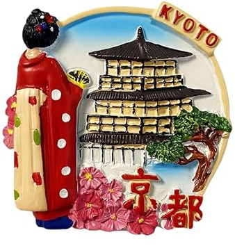 Kyoto Japan Tourist Souvenir 3D Kühlschrankmagnete Kühlschrankdekoration Magnet