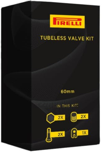 Pirelli Schlauchloses Set mit 40 mm Presta-Ventilen