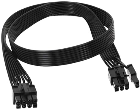 EuSupNova 8-Poliges GPU-Stromkabel kompatibel mit Seasonic, 60cm
