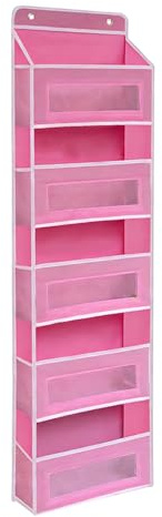 Générique Door Organizer, 5 Levels 20 kg | Hanging Door for Bathrooms, Kitchen, Pantry, Bedroom, Dressing Room, Camper, Car, Dorm, Laundry Room, Apartment
