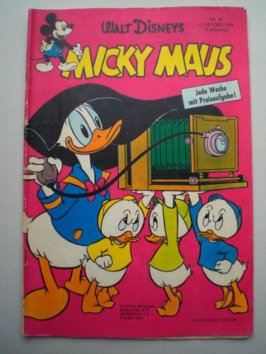 Micky Maus Heft 39 von 1958