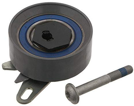 febi bilstein 11560 Spannrolle für Zahnriemen, mit Schraube, 1 Stück | Kompatibel mit: VW TRANSPORTER T4 Bus, TRANSPORTER T4 Kasten, TRANSPORTER T4 Pritsche/Fahrgestell (70E, 70L, 70M, 7DE, 7DL