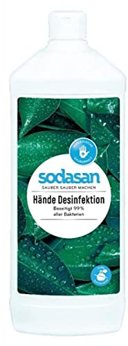 Sodasan Händedesinfektion Nachfüllflasche, 1l