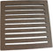 Spartherm Ofengitter 22 x 22 cm Premiumqualität, Gusseisen, Industriell