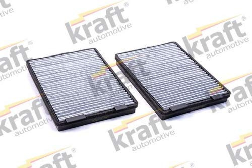 KRAFT 1732520 Innenraumfilter Pollenfilter Aktivkohlefilter Höhe: 30 Breite: 199 Kompatibel mit BMW 5 Limousine E39 5 Touring E39, ALPINA B10 E39