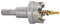 Starrett Tungsten Carbide Tipped Hole Saw - SM34 Sheet Metal Cutter With Arbor & Pilot Drill Bit - For Drilling Stainless Steel Aluminum Alloy - 34 mm