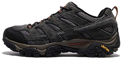 Merrell Herren Moab 2 Vent Wanderschuh, Beluga-Grün, 45.5 EU