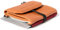 Space Wallet Space Products ® Mini Geldbörse für Frauen & Männer I Sehr kleines Echtleder Wallet/Portemonnaie mit Münzfach I 15 Karten + Geldscheine + Münzen I Pull Rose Cognac