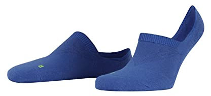 FALKE Unisex Cool Kick No Show Socks, Breathable, Cooling Effect, Polyester, Low Cut, Non Slip Heel Grip, Coolmax, Blue (Og Ribbon Blue 6318), 5-6, 1 Pair
