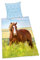 Herding Young Collection Bettwäsche-Set, Pferd Wendemotiv, Bettbezug 140 x 200 cm, Kopfkissenbezug 70 x 90 cm, Baumwolle/Renforcé