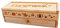 Abcsea Vintage Federmäppchen, Holz, 20.5 cm x 8.3 cm x 6.2 cm, 1 Stück